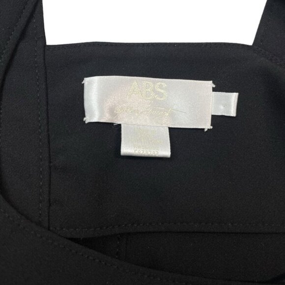 ABS ALLEN SCHWARTZ Halter Neck Cut Out Back Top Sz 4 - Picture 4 of 5